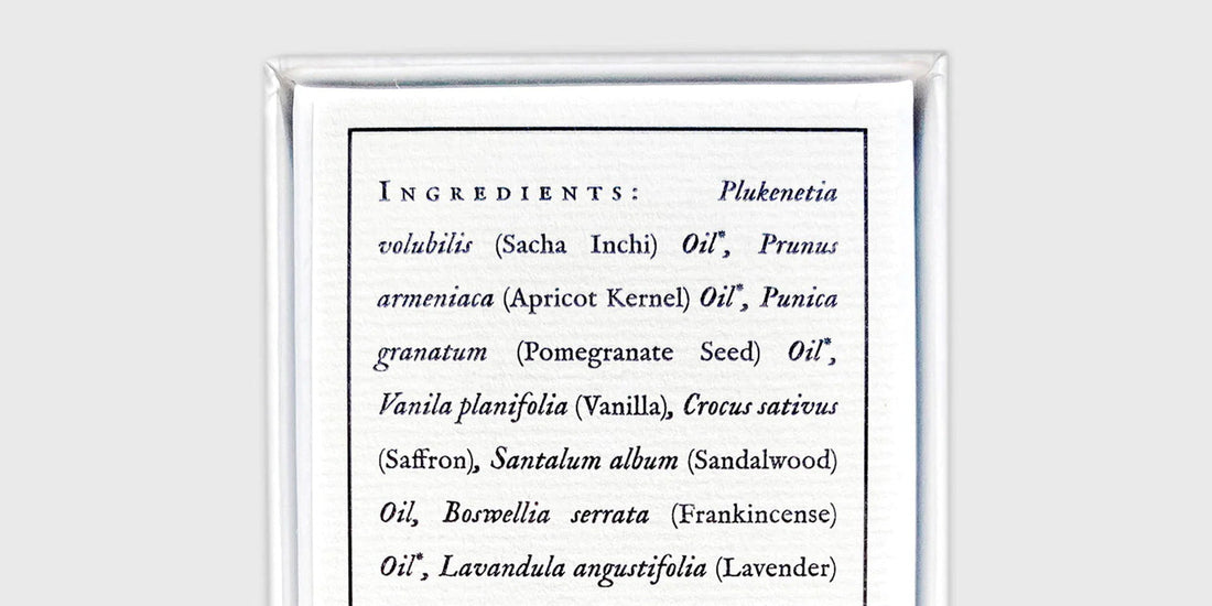 What Are INCI Names? - Flora Mirabilis