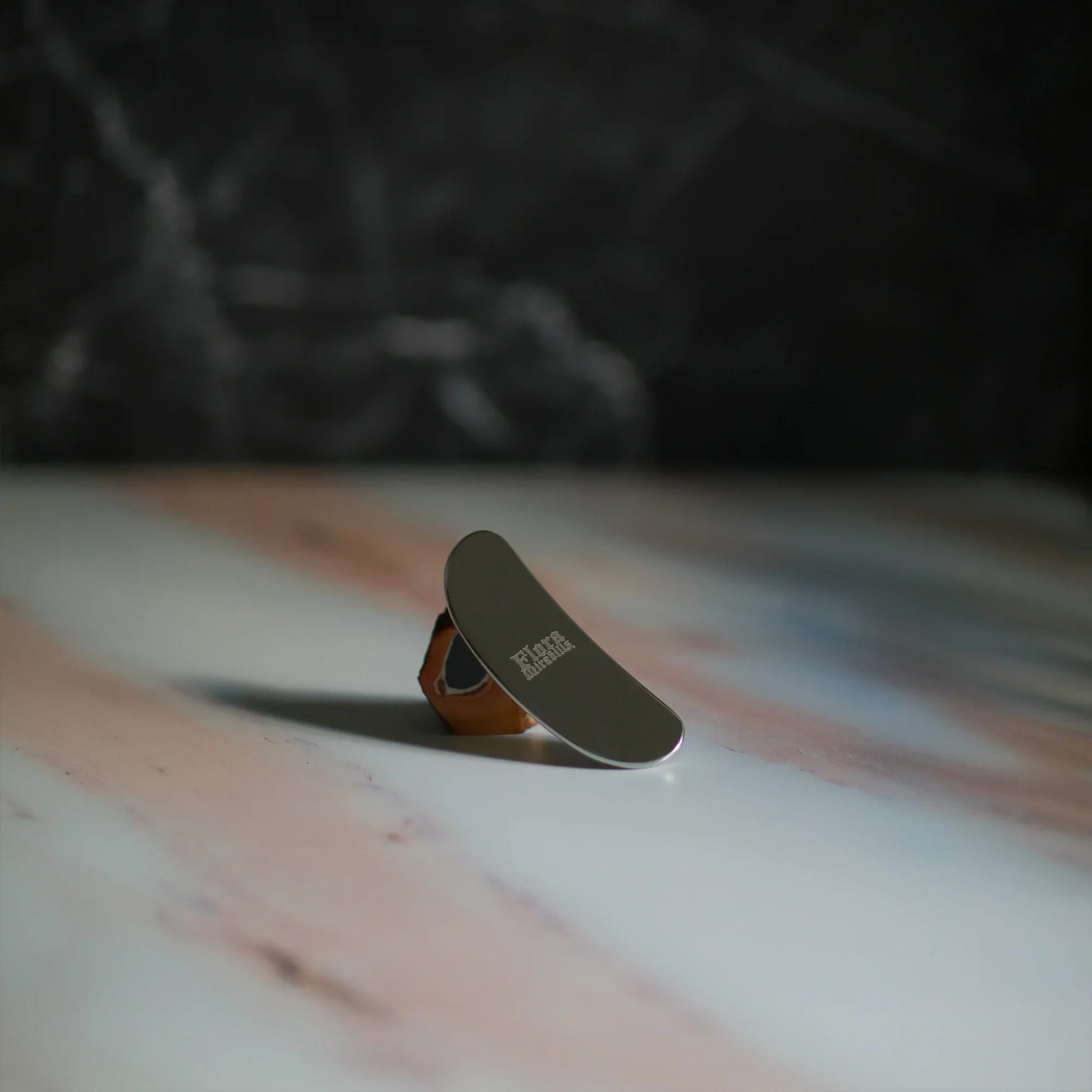 Flora-Mirabilis-BEAUTY-TOOL-Pink-Marble-Surface - Flora Mirabilis